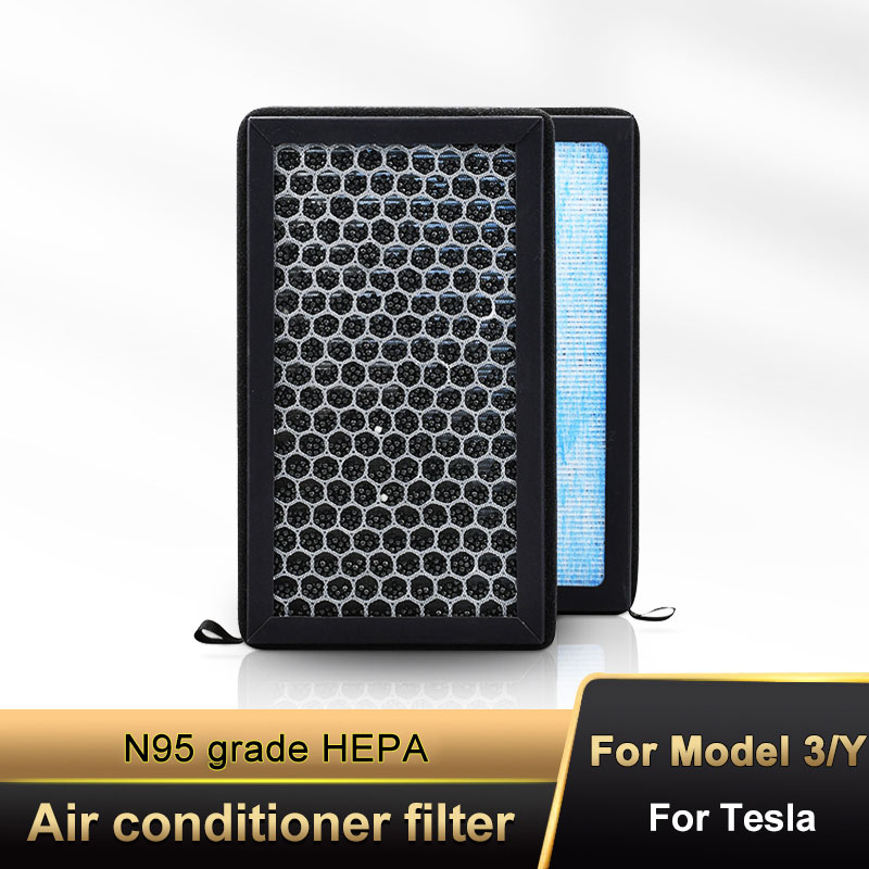 Filter Replacement N95 - 2 stücke Für Tesla Modell 3
