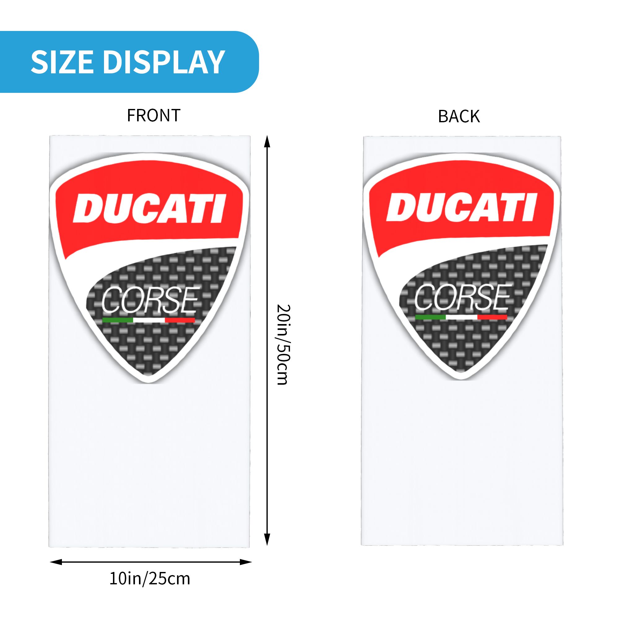 Maßgefertigter Rennsport Ducat – Neck Gaiter Face Cover Bewertung und Preis