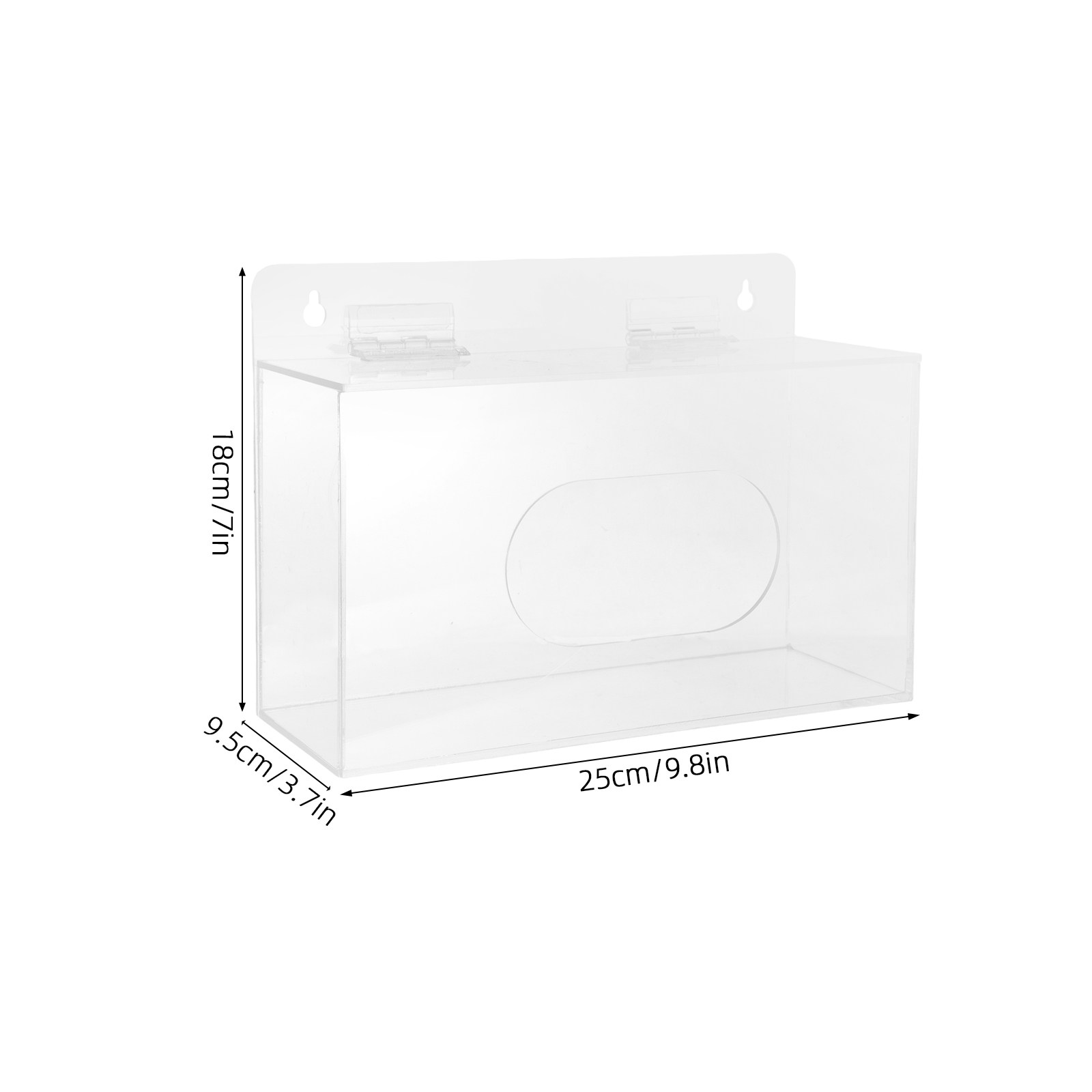 Transparenter Acryl-Gesichtsma – Face Mask Storage Box Bewertung und Preis