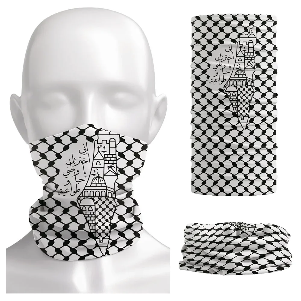Arabische Kalligraphie Bandana – Neck Gaiter Face Cover Bewertung und Preis